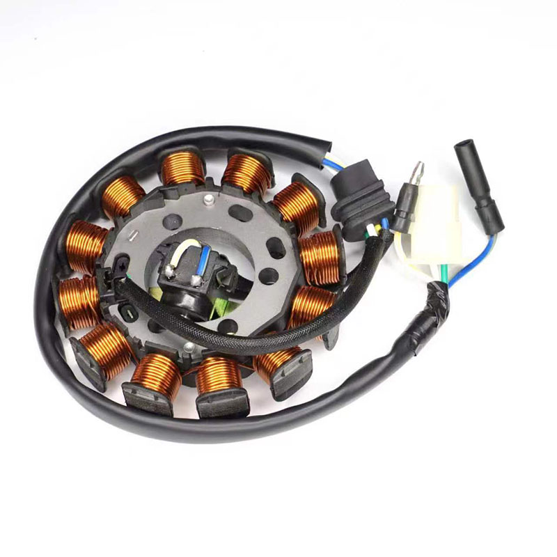 Phụ tùng và phụ kiện điện xe máy Cuộn dây Magneto Stator CG125-8